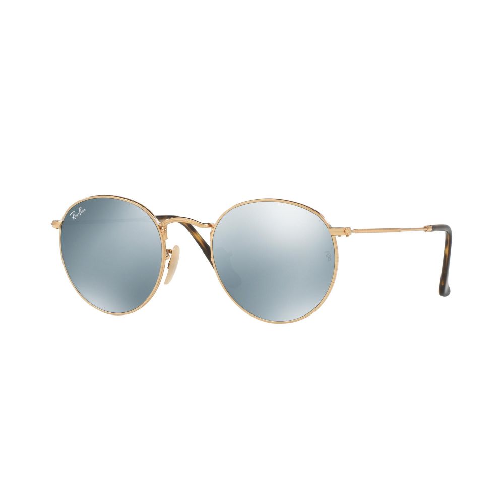 Ray-Ban Sunglasses ROUND METAL RB 3447N 001/30 A