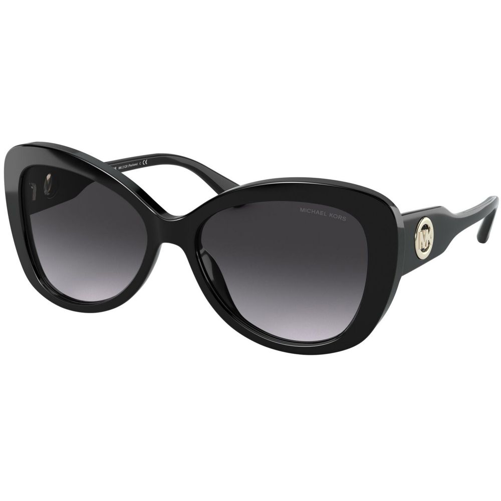 Michael Kors Kacamata hitam POSITANO MK 2120 3005/8G