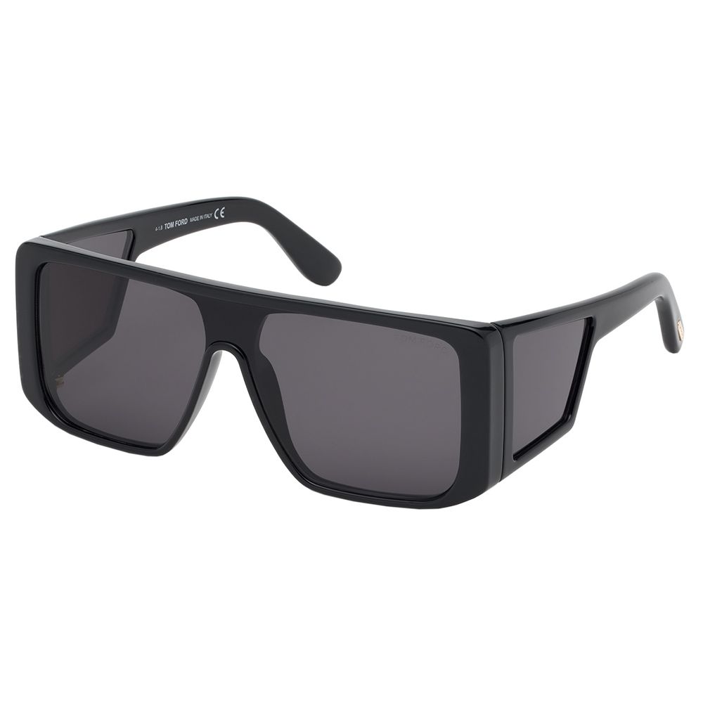 Tom Ford Kacamata hitam ATTICUS FT 0710 01A