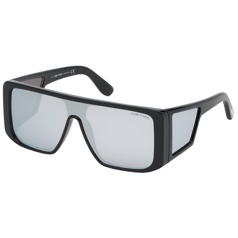 Tom Ford Kacamata hitam ATTICUS FT 0710 01C F