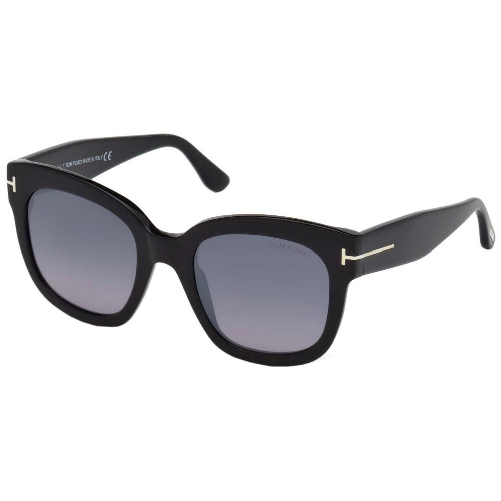 Tom Ford Kacamata hitam BEATRIX-02 FT 0613 01C C