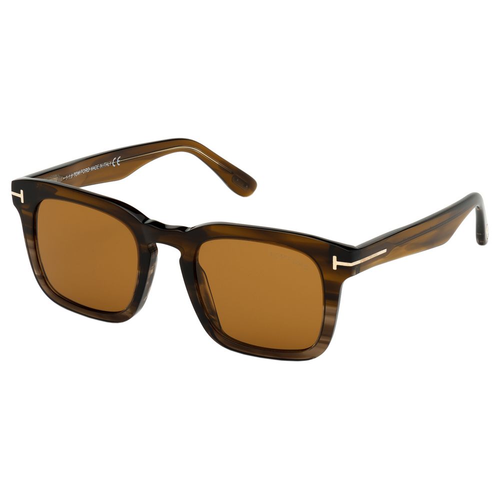 Tom Ford Kacamata hitam DAX FT 0751 55E G