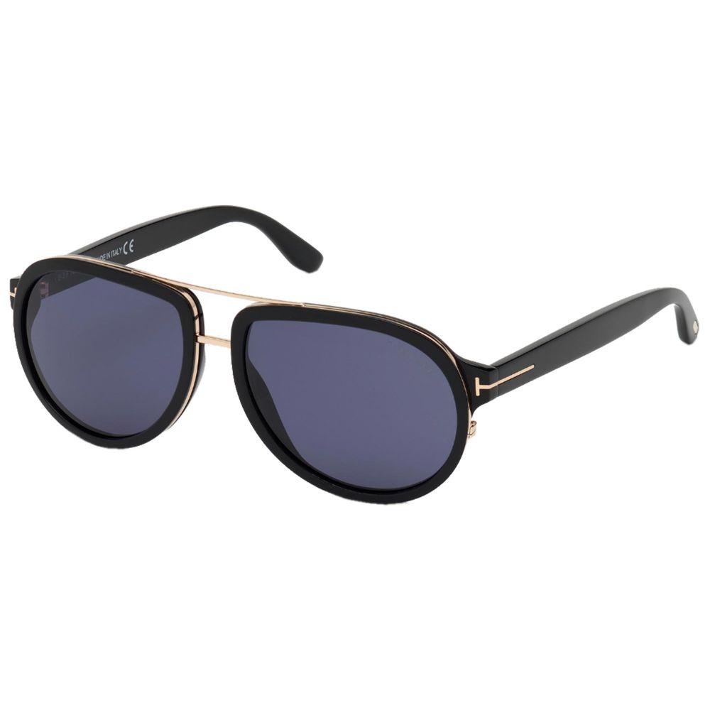 Tom Ford Kacamata hitam GEOFREY FT 0779 01V G