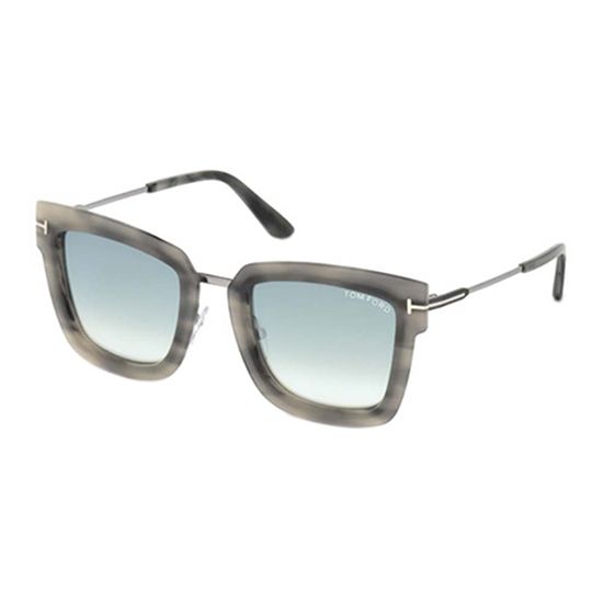 Tom Ford Kacamata hitam LARA-02 FT 0573 55X