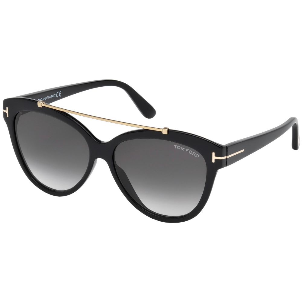 Tom Ford Kacamata hitam LIVIA FT 0518 01B
