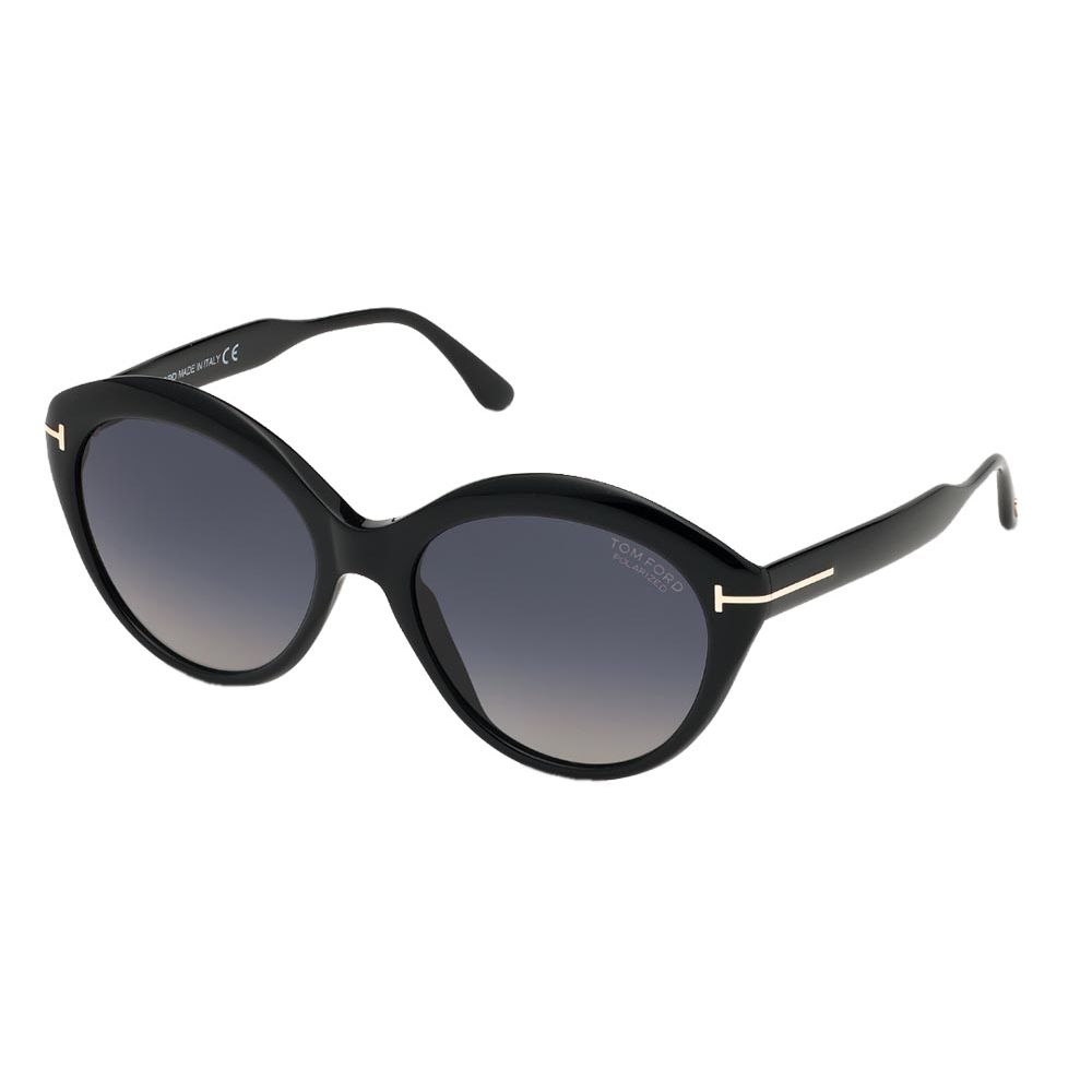 Tom Ford Kacamata hitam MAXINE FT 0763 01D C