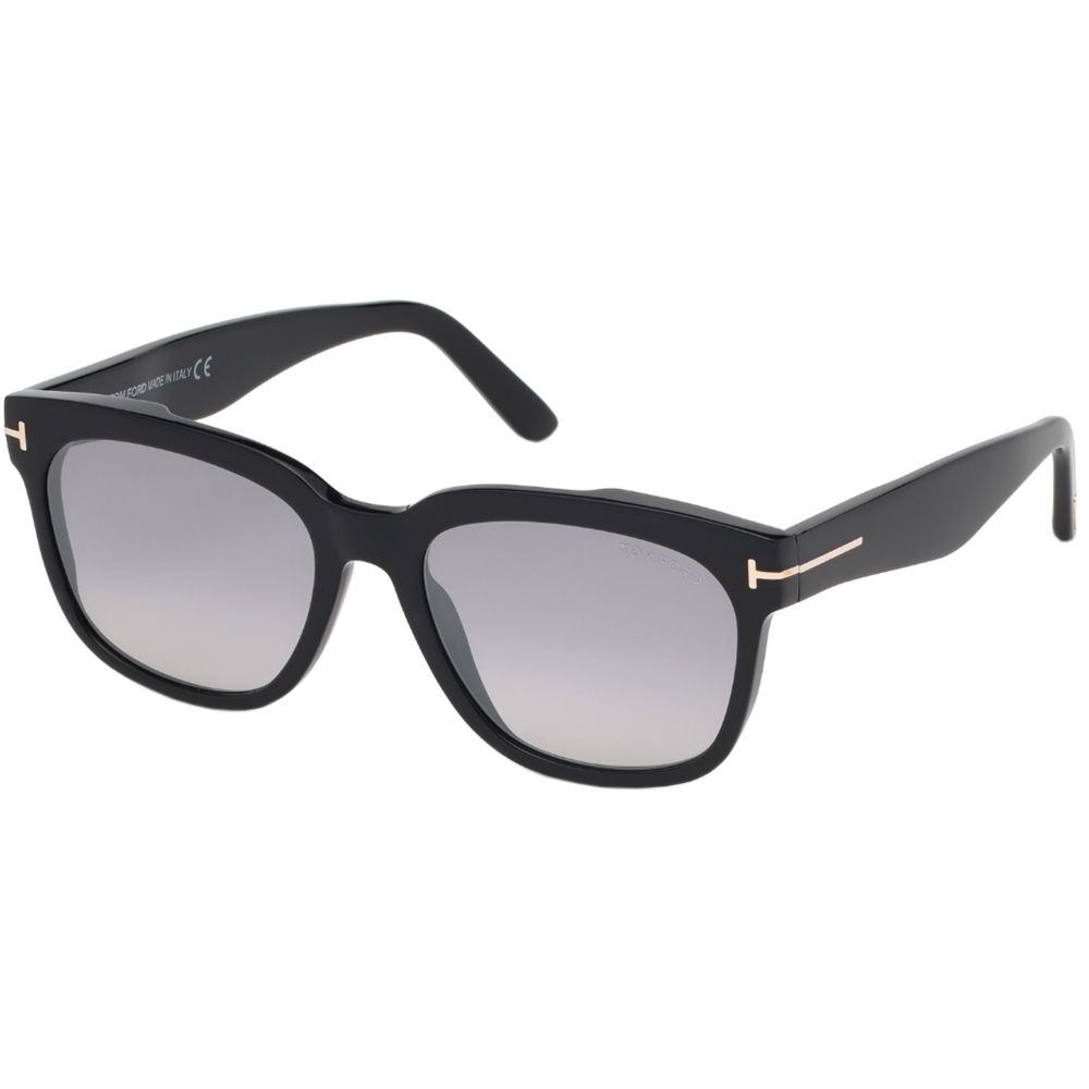 Tom Ford Kacamata hitam RHETT FT 0714 01C G