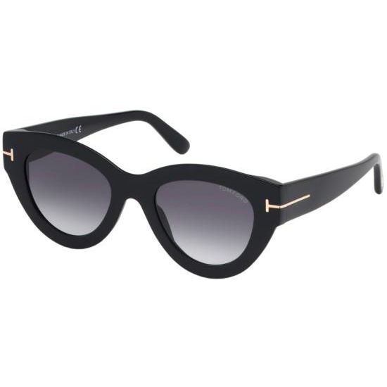 Tom Ford Kacamata hitam SLATER FT 0658 01B D
