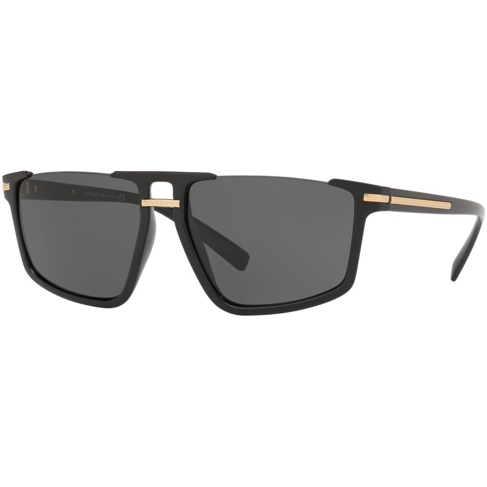 Versace Kacamata hitam GRECA AEGIS VE 4363 GB1/87