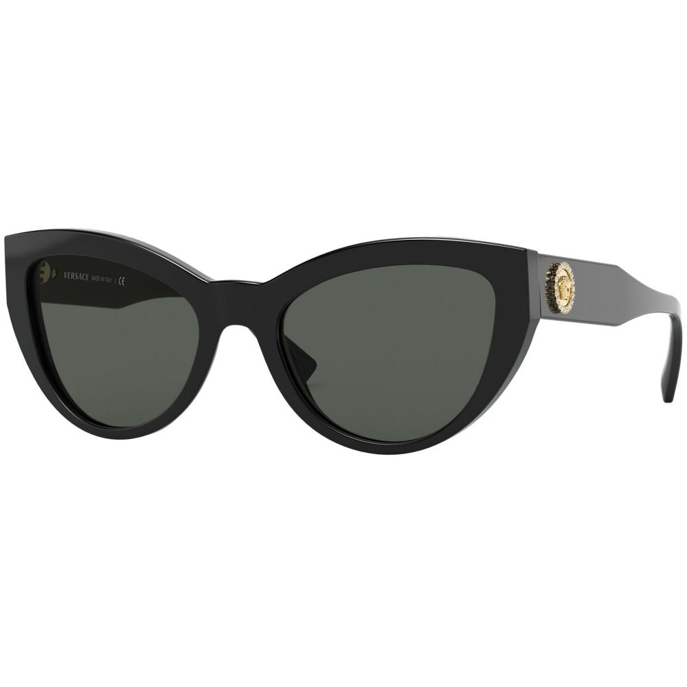 Versace Kacamata hitam MEDUSA CRYSTAL VE 4381B GB1/87