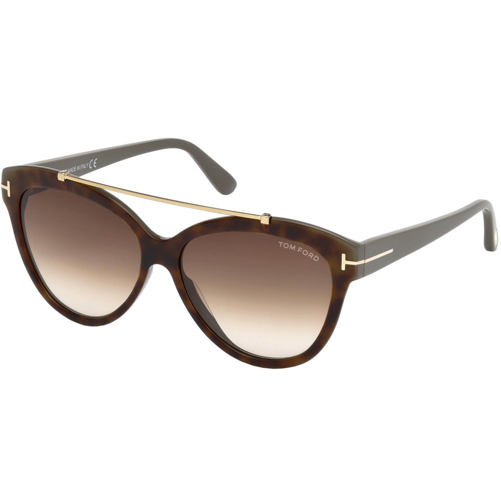 Tom Ford Akiniai nuo saulės LIVIA FT 0518 53F G