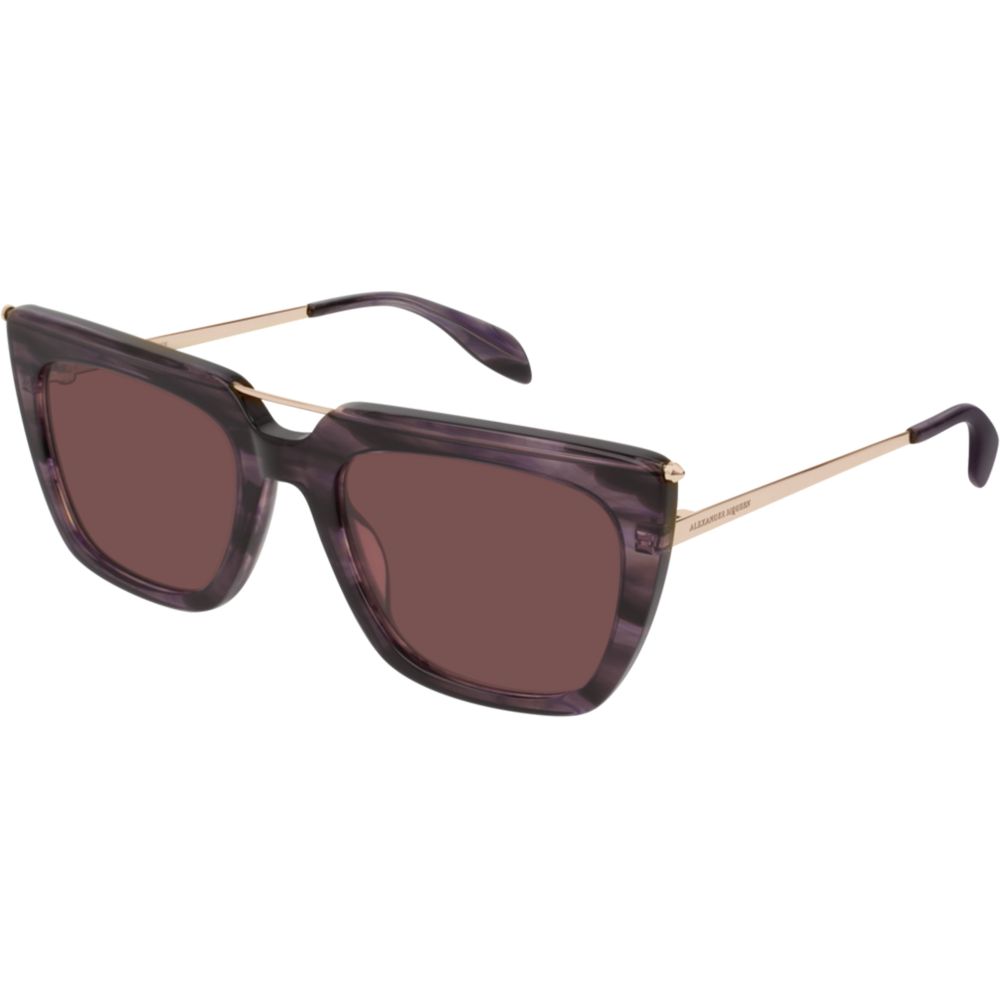 Alexander McQueen Okulary przeciwsłoneczne AM0169S 005 WB