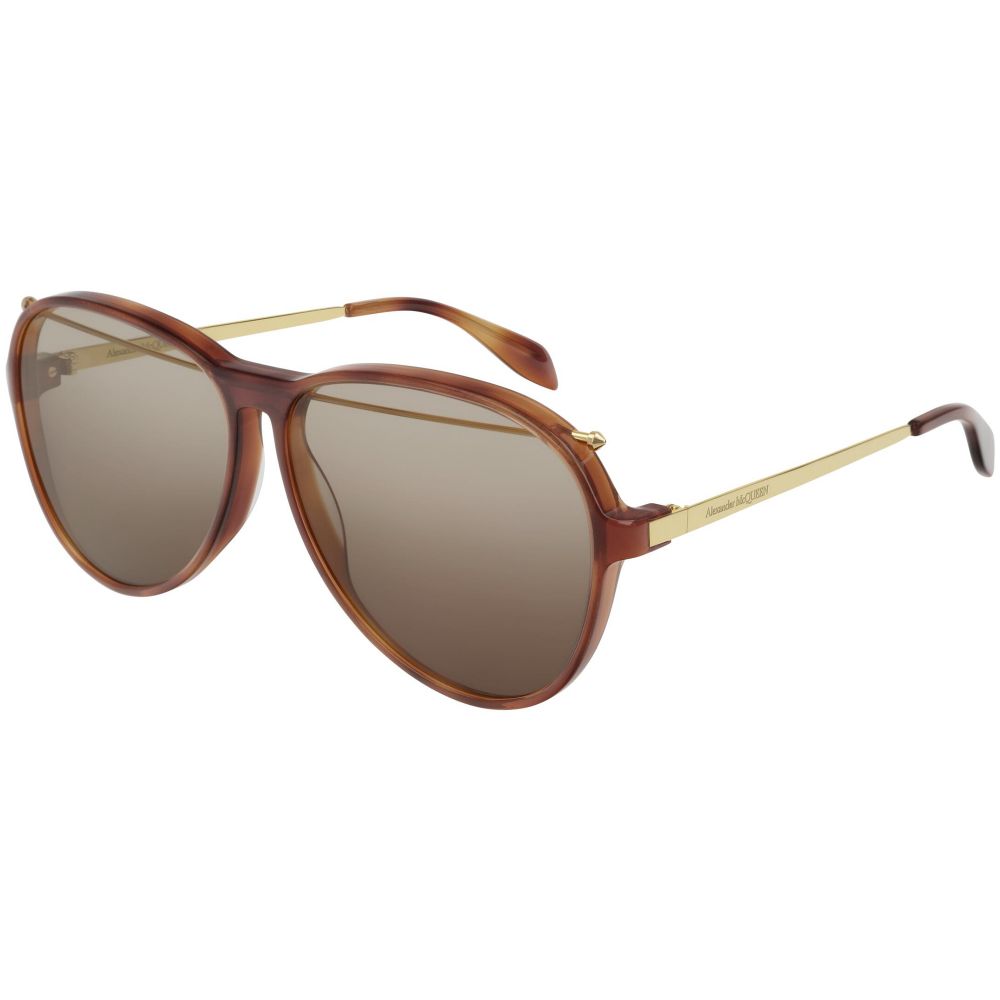 Alexander McQueen Okulary przeciwsłoneczne AM0193S 003 YA