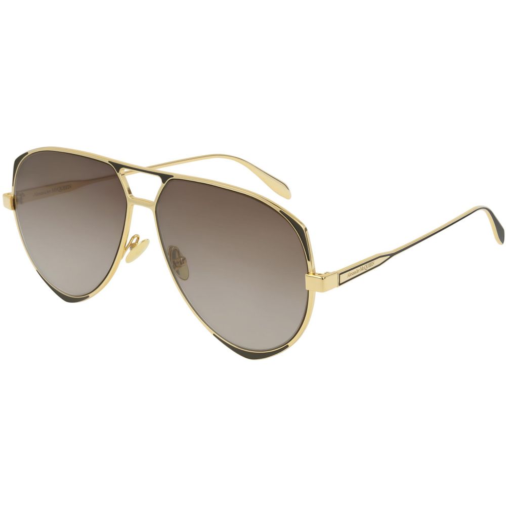 Alexander McQueen Okulary przeciwsłoneczne AM0204S 003 YH