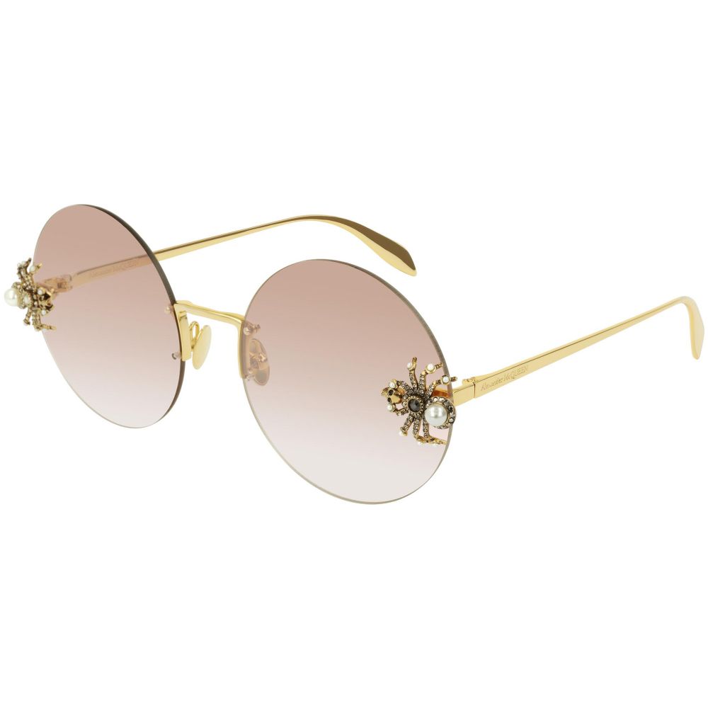 Alexander McQueen Okulary przeciwsłoneczne AM0207S 004 YL