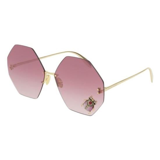 Alexander McQueen Okulary przeciwsłoneczne AM0208S 003 YI