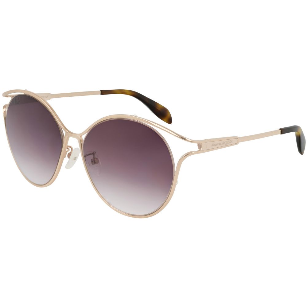 Alexander McQueen Okulary przeciwsłoneczne AM0210SA 004 YJ