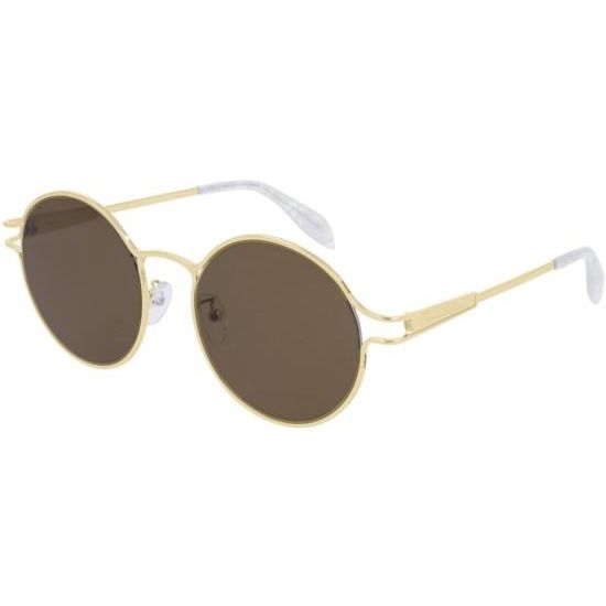 Alexander McQueen Okulary przeciwsłoneczne AM0217SK 002 S