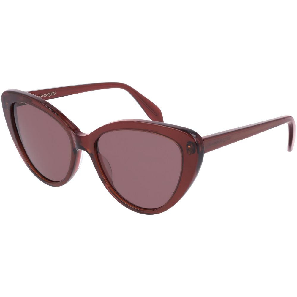 Alexander McQueen Okulary przeciwsłoneczne AM0240S 004 ZN