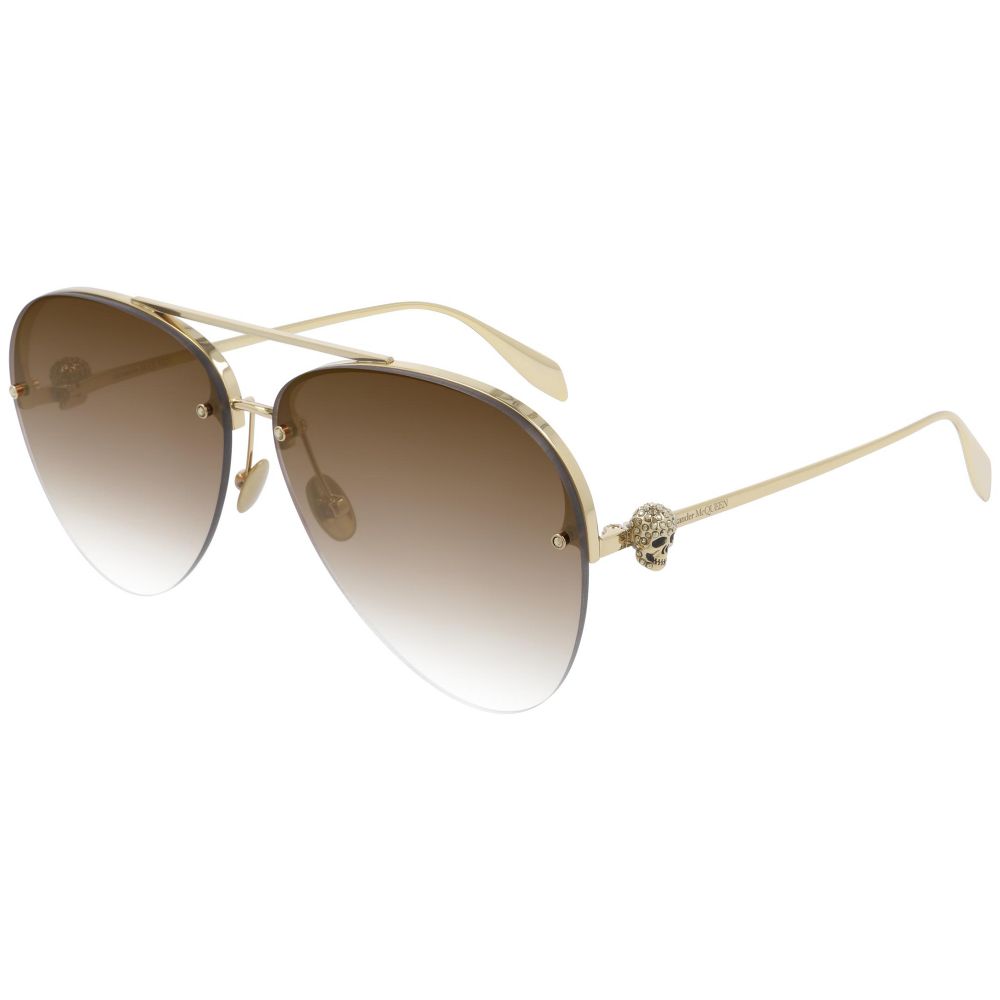 Alexander McQueen Okulary przeciwsłoneczne AM0270S 002 FA