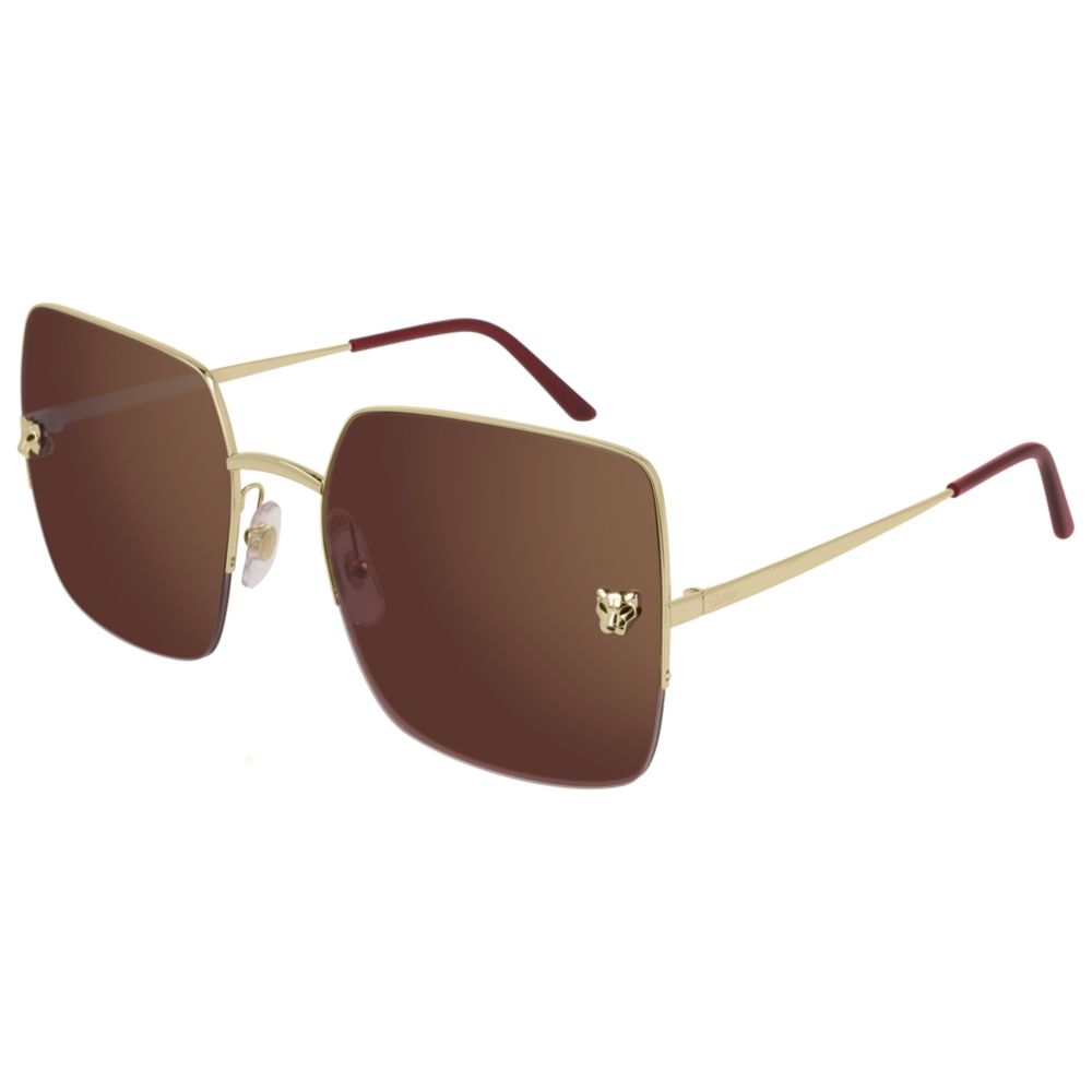 Cartier Okulary przeciwsłoneczne CT0121S 003 WH