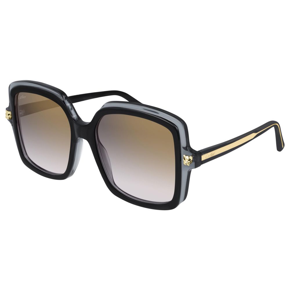 Cartier Okulary przeciwsłoneczne CT0196S 001 W