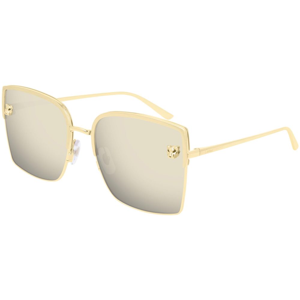 Cartier Okulary przeciwsłoneczne CT0199S 003 YC