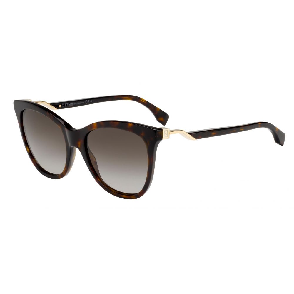 Fendi Okulary przeciwsłoneczne FENDI CUBE FF 0200/S 086/HA A