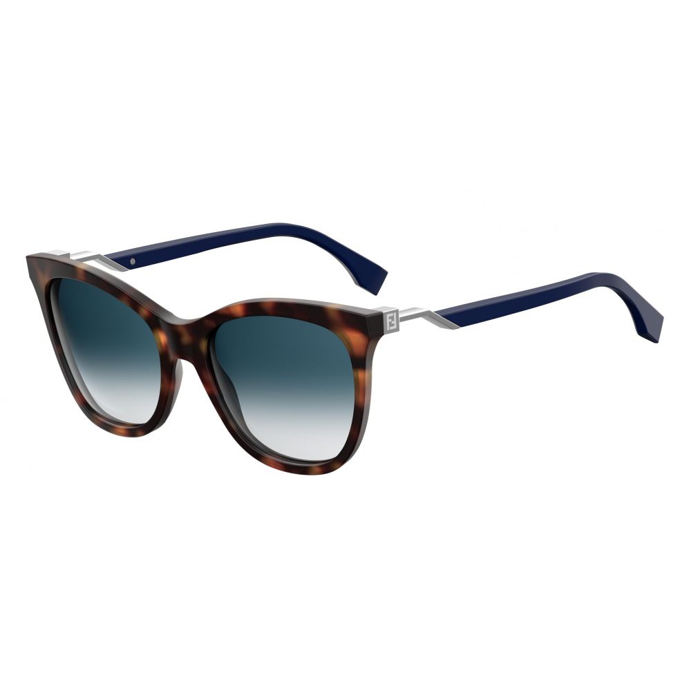 Fendi Okulary przeciwsłoneczne FENDI CUBE FF 0200/S IPR/08 A