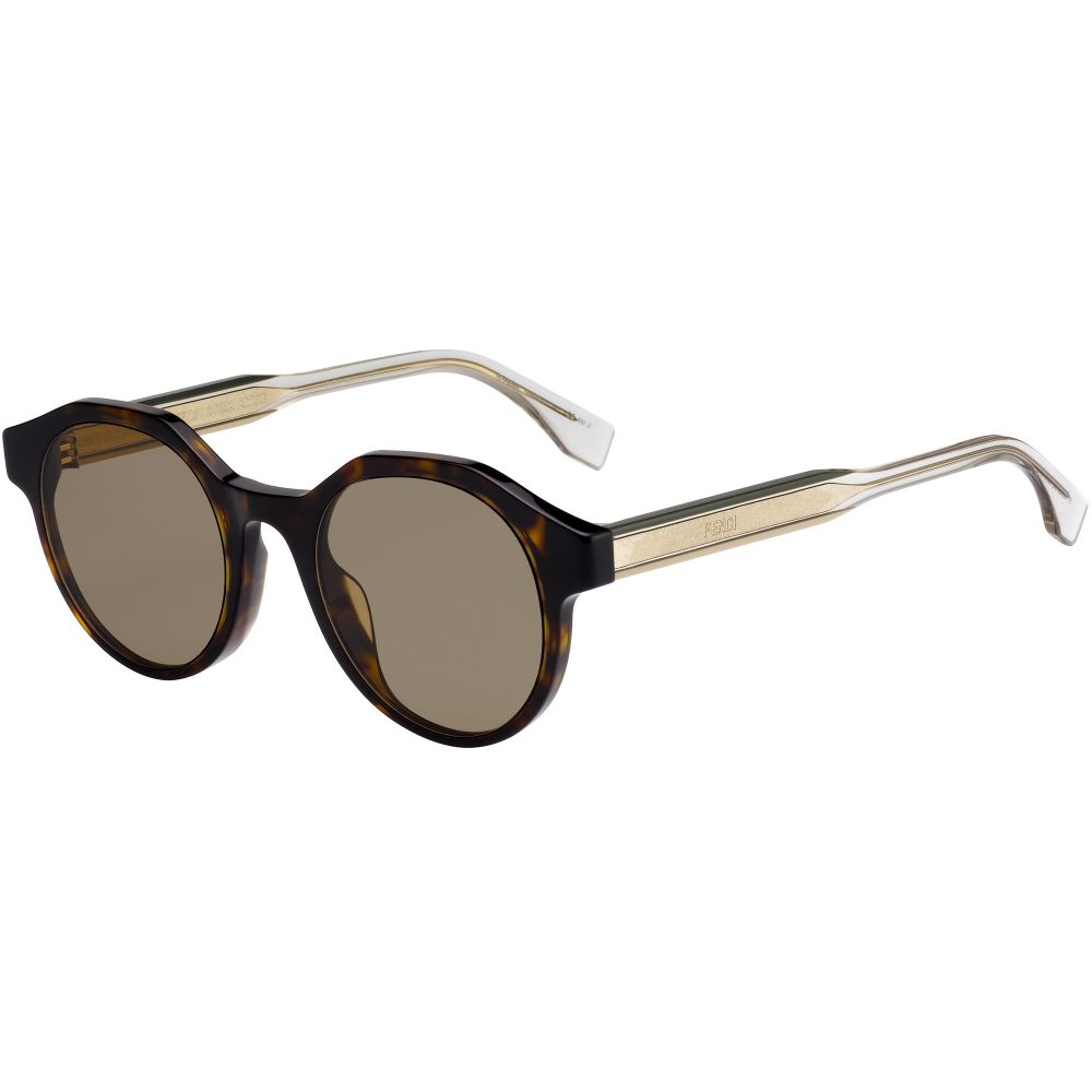 Fendi Okulary przeciwsłoneczne FENDI ROMA AMOR FF M0069/G/S 086/70