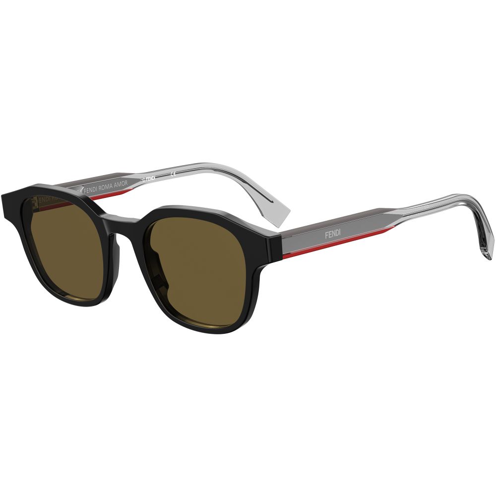 Fendi Okulary przeciwsłoneczne FENDI ROMA AMOR FF M0070/S 807/70