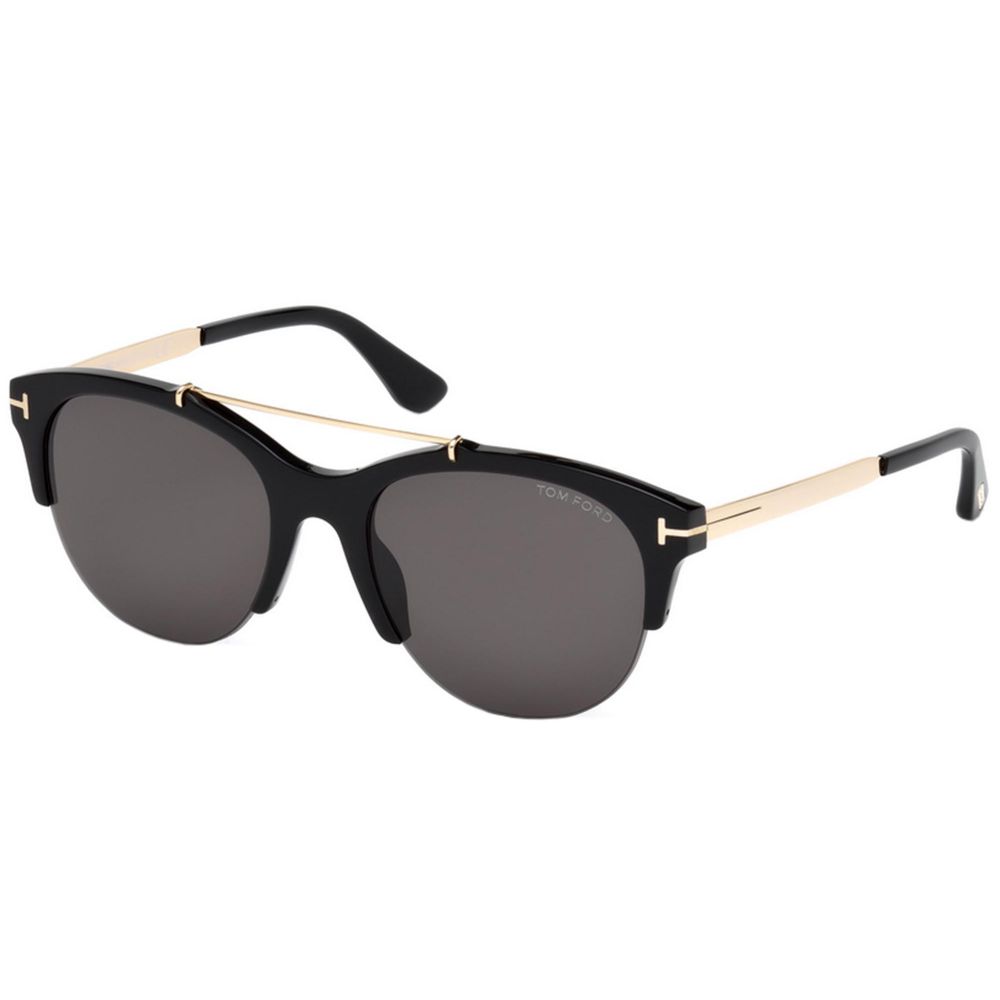 Tom Ford Okulary przeciwsłoneczne ADRENNE FT 0517 01A AH