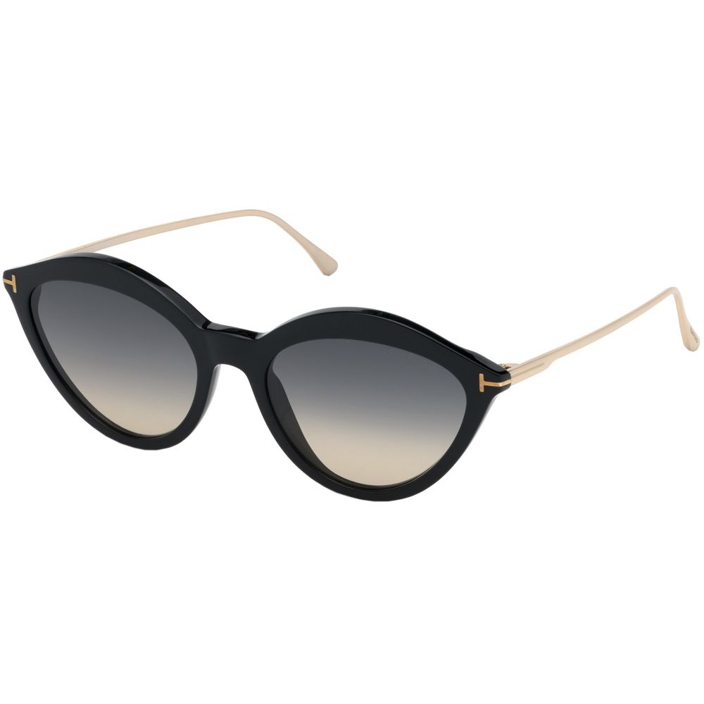 Tom Ford Okulary przeciwsłoneczne CHLOE FT 0663 01B A