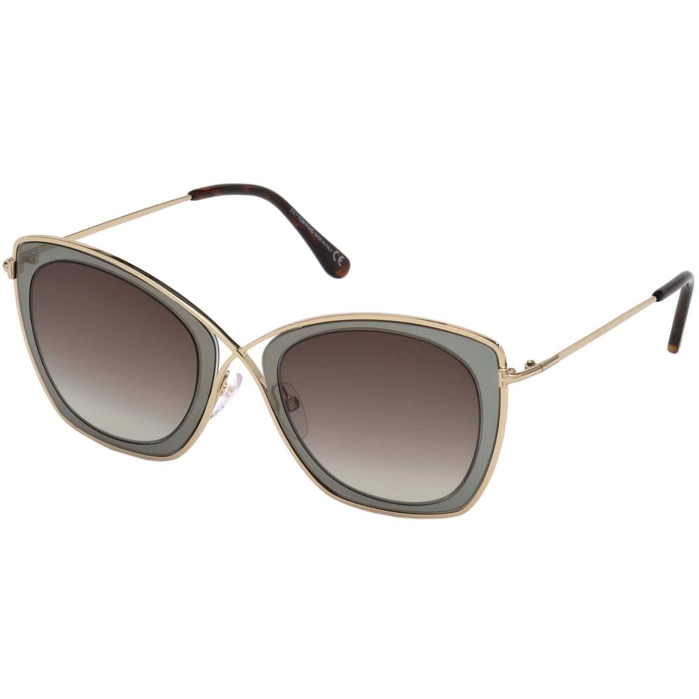 Tom Ford Okulary przeciwsłoneczne INDIA-02 FT 0605 50K D