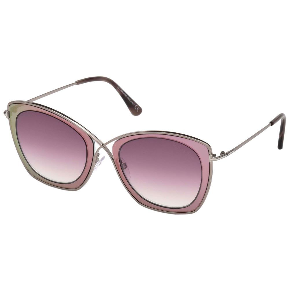 Tom Ford Okulary przeciwsłoneczne INDIA-02 FT 0605 77T