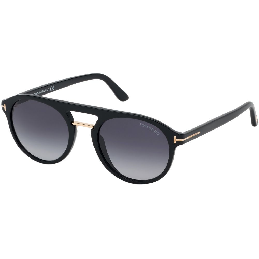 Tom Ford Okulary przeciwsłoneczne IVAN-02 FT 0675 01W