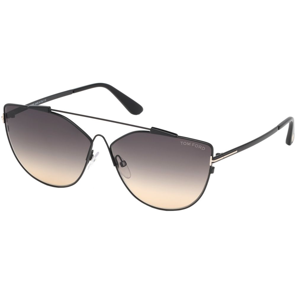 Tom Ford Okulary przeciwsłoneczne JACQUELYN-02 FT 0563 01B AS