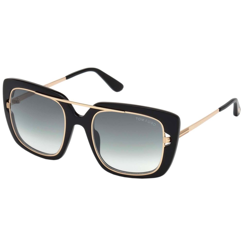 Tom Ford Okulary przeciwsłoneczne MARISSA-02 FT 0619 01B