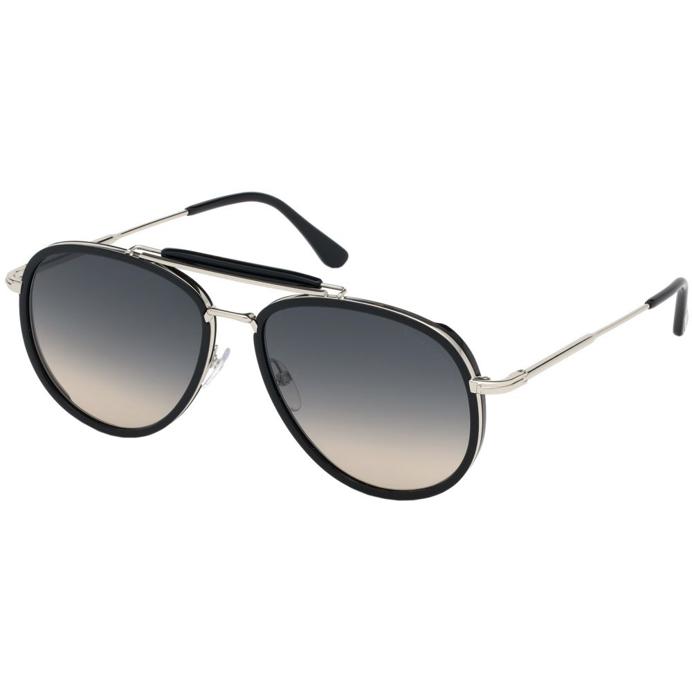 Tom Ford Okulary przeciwsłoneczne TRIPP FT 0666 01B A