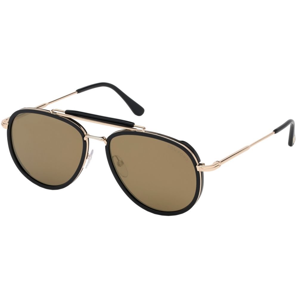 Tom Ford Okulary przeciwsłoneczne TRIPP FT 0666 01G E