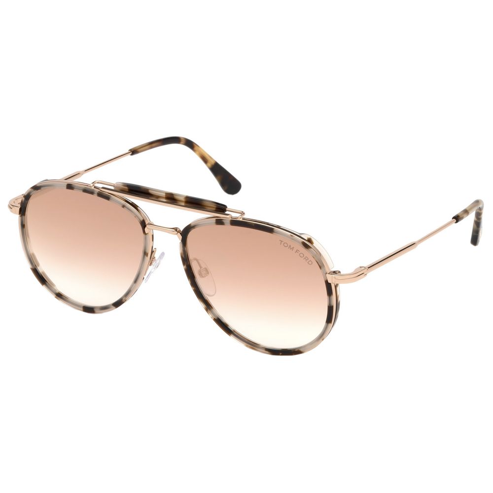 Tom Ford Okulary przeciwsłoneczne TRIPP FT 0666 55Z E