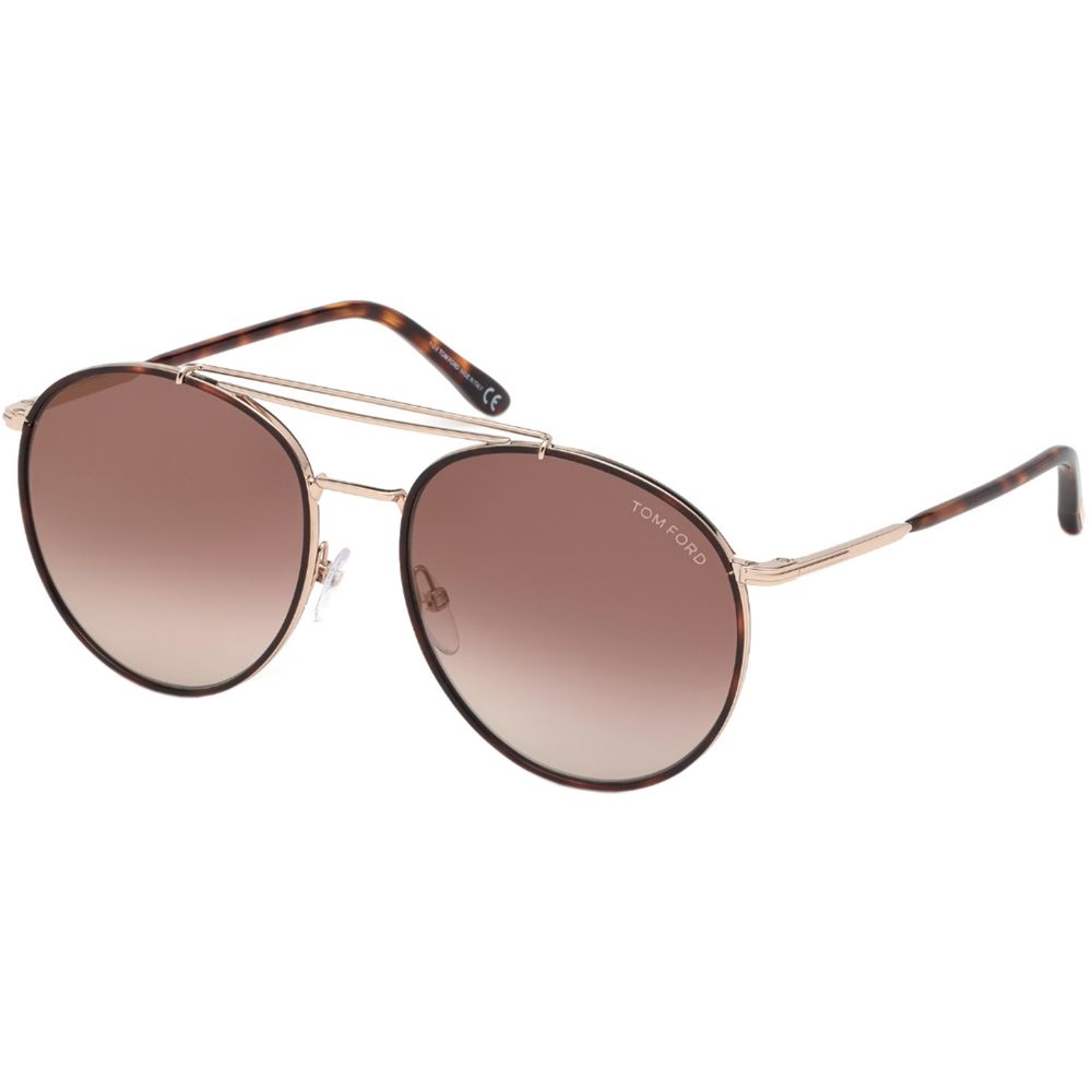 Tom Ford Okulary przeciwsłoneczne WESLEY FT 0694 28G F