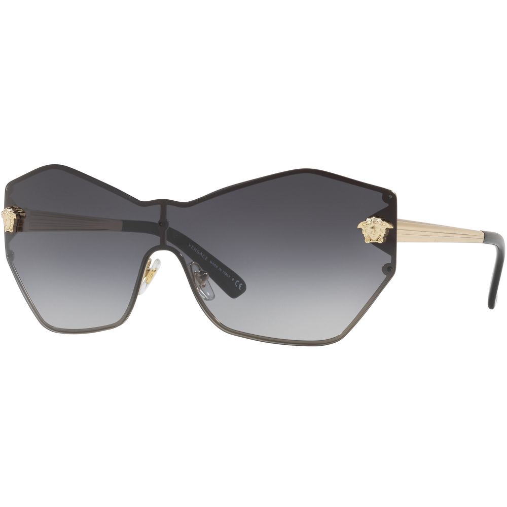 Versace Okulary przeciwsłoneczne GLAM MEDUSA SHIELD VE 2182 1252/8G